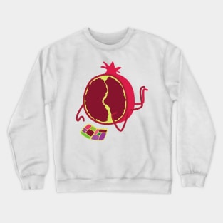 reading pomegranate Crewneck Sweatshirt